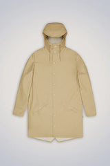 Rains Long Jacket Beige