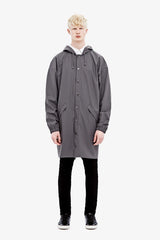 Rains Loose Fit Jacket Smoke