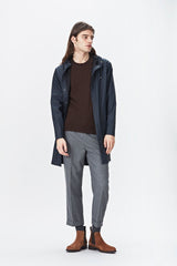 Rains Long Jacket Blue