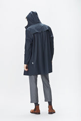 Rains Long Jacket Blue