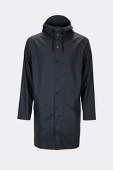 Rains Long Jacket Blue