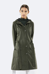 Rains Curve Jacket Green