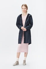 Rains Long Jacket Blue