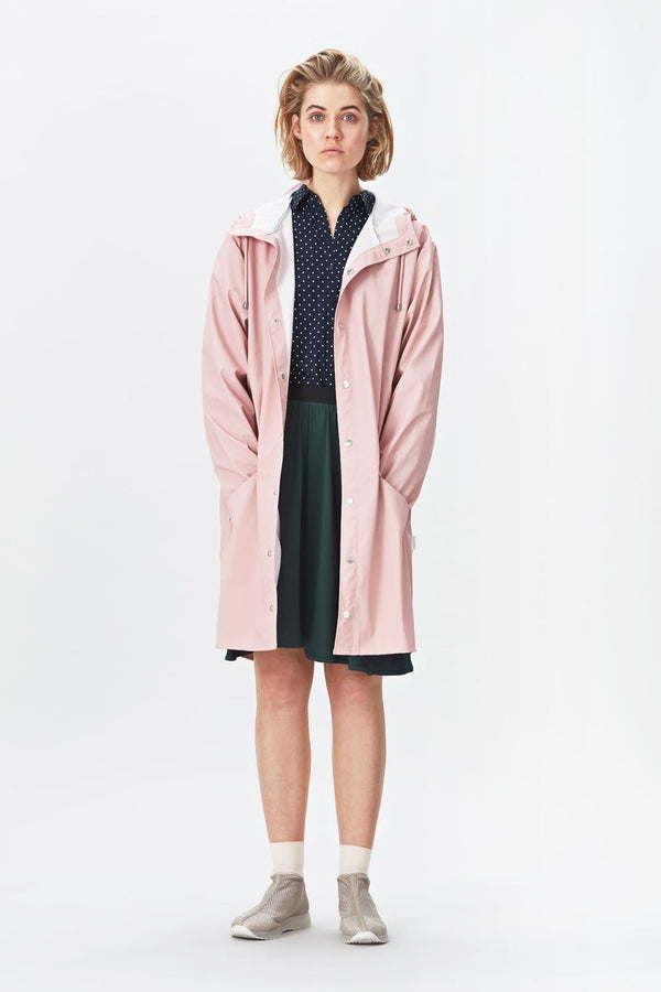 Rains Long Jacket Rose