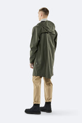 Rains Long Jacket Green