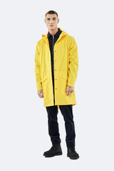 Rains Long Jacket Yellow