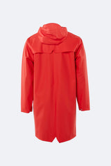 Rains Long Jacket Red