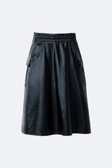 Rains City Skirt Shiny Black